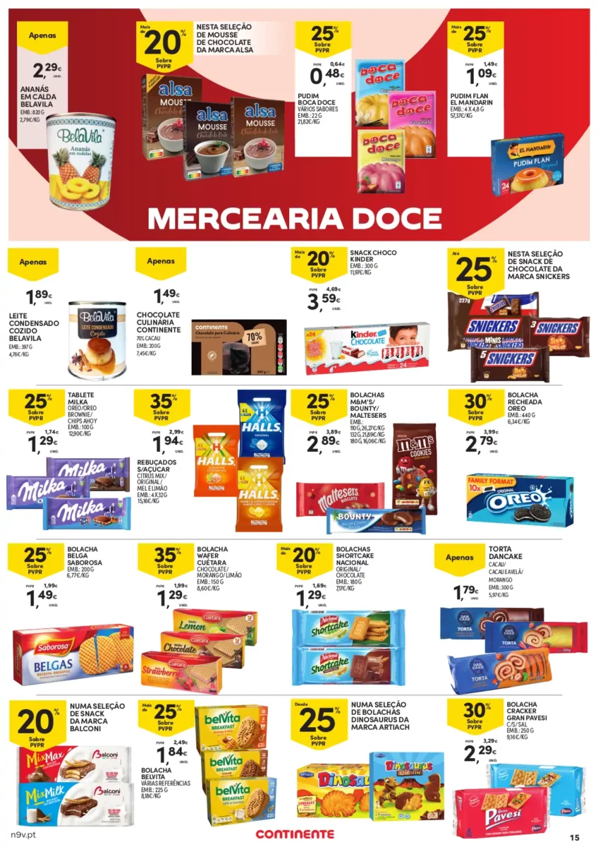 Folheto Continente A&ccedil;ores (15 a 28 fevereiro)