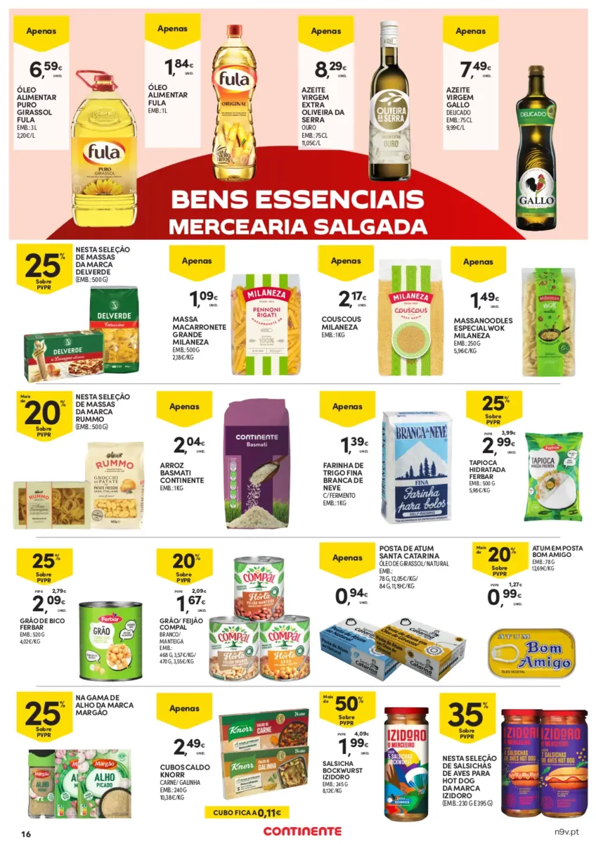 Folheto Continente A&ccedil;ores (15 a 28 fevereiro)