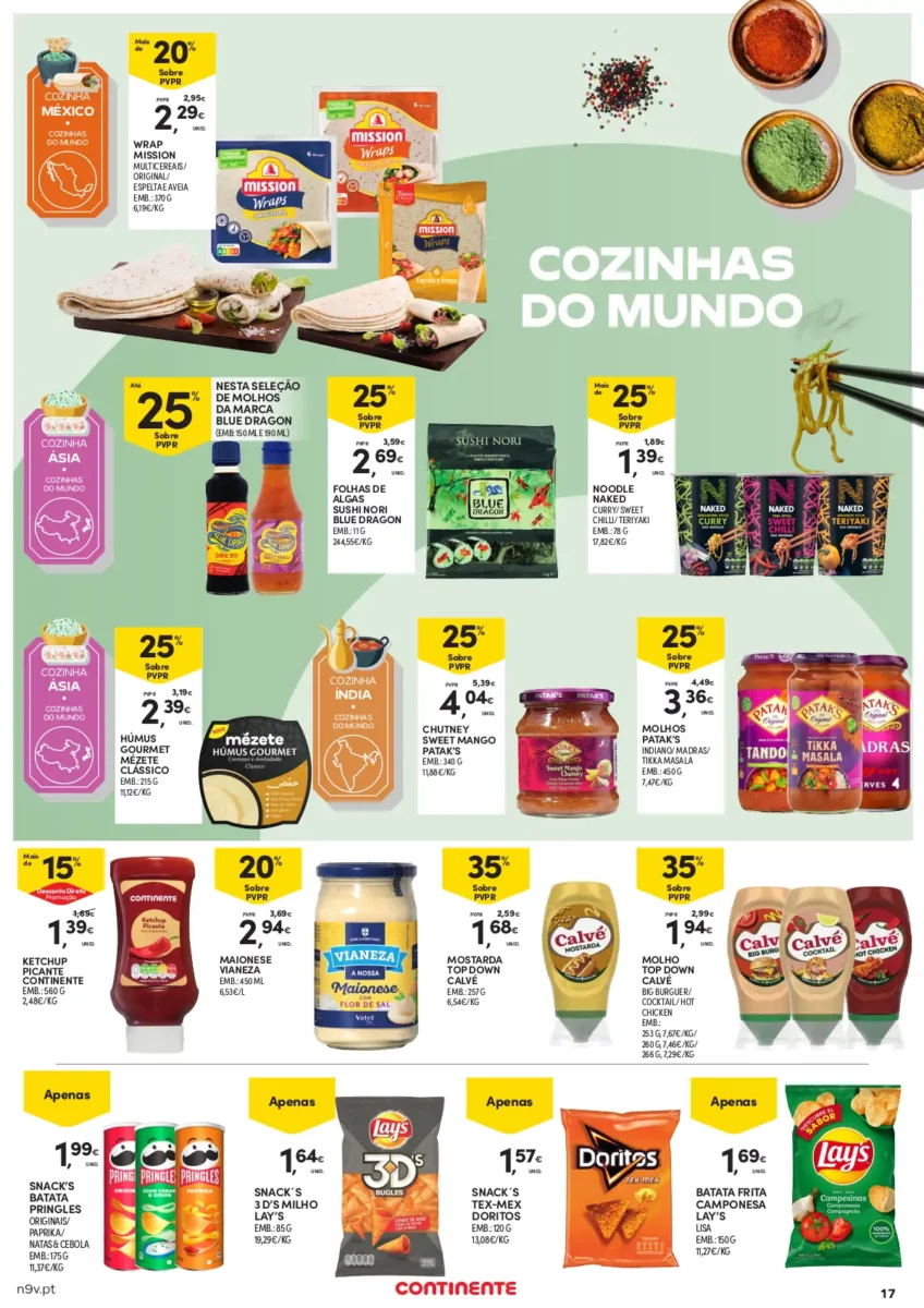 Folheto Continente A&ccedil;ores (15 a 28 fevereiro)