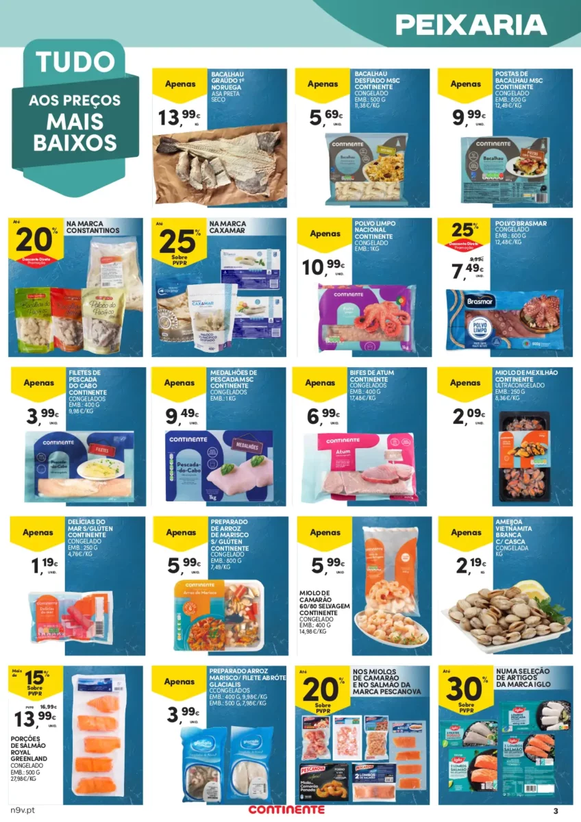 Folheto Continente A&ccedil;ores (1 a 14 fevereiro)