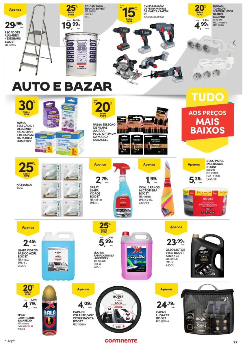 Folheto Continente A&ccedil;ores (15 a 28 fevereiro)