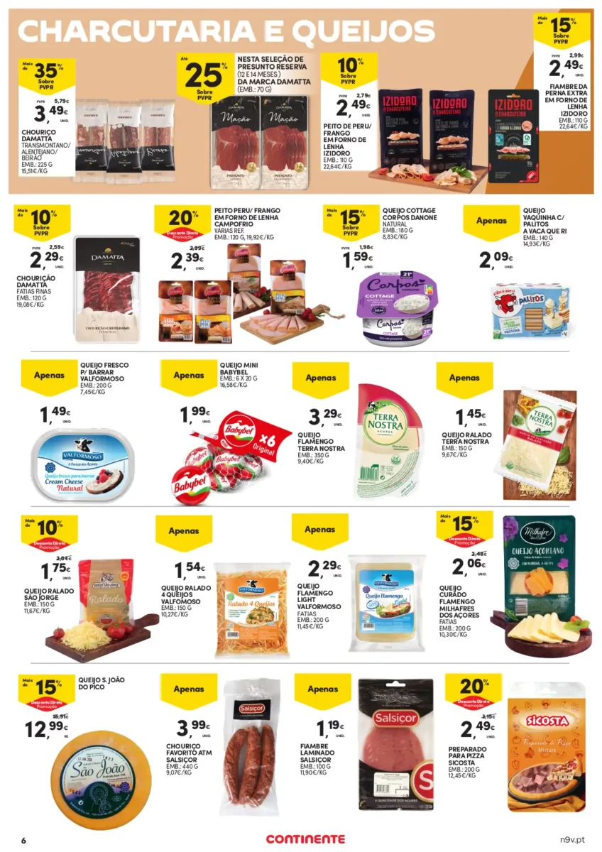 Folheto Continente A&ccedil;ores (1 a 14 fevereiro)