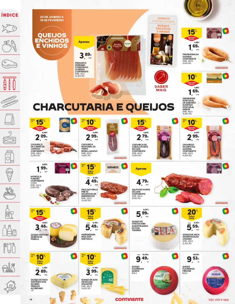 Folheto Continente (13 a 19 fevereiro)