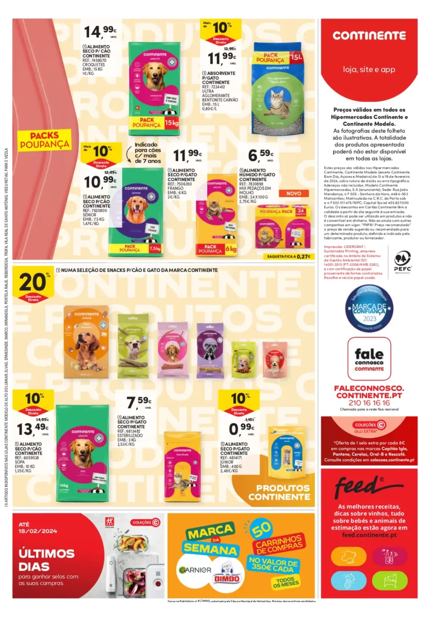Folheto Continente (13 a 19 fevereiro)