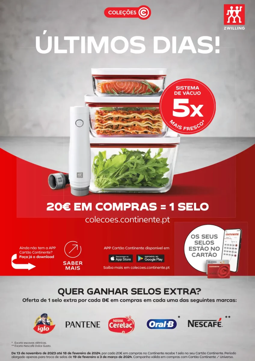 Folheto Continente especial Dia dos Namorados (6 a 12 fevereiro)