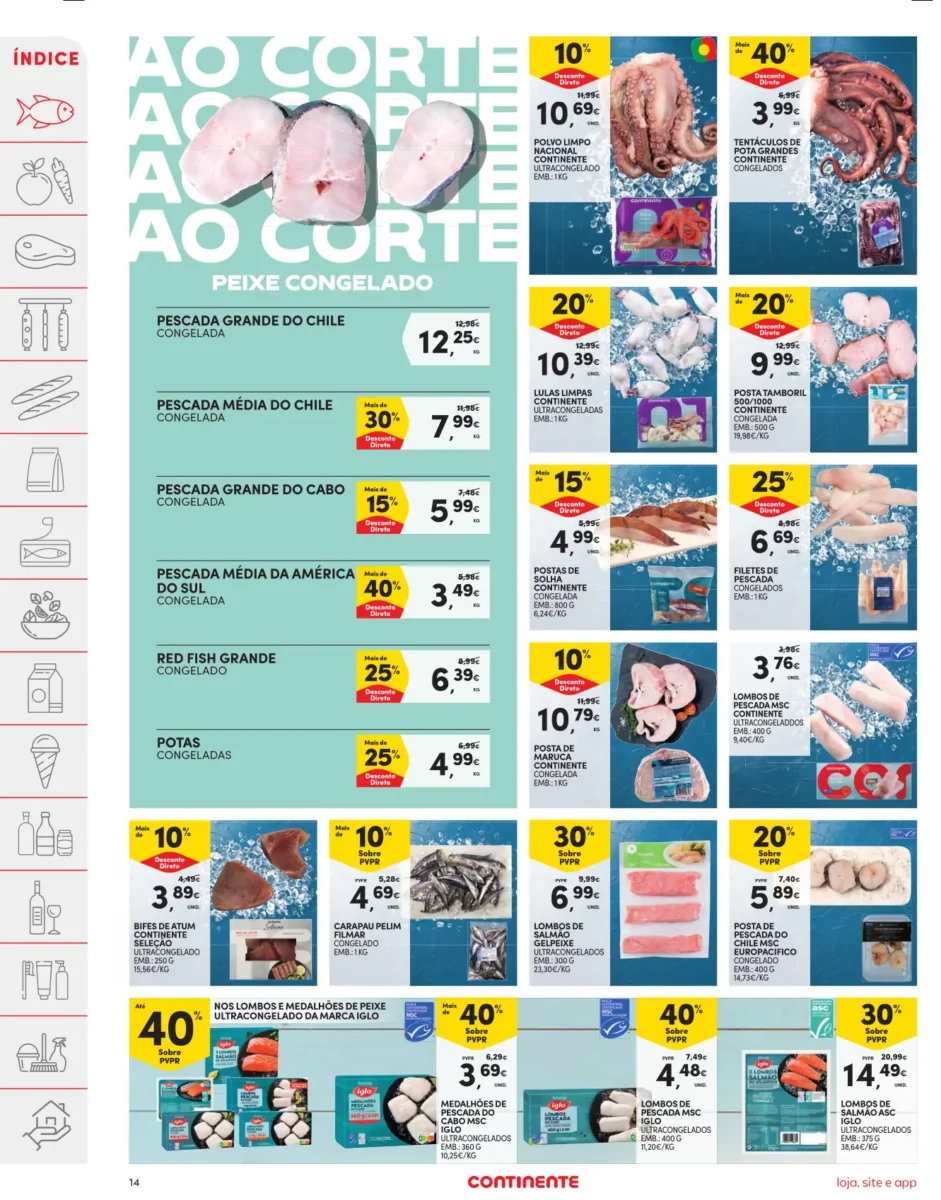 Folheto Continente especial Dia dos Namorados (6 a 12 fevereiro)