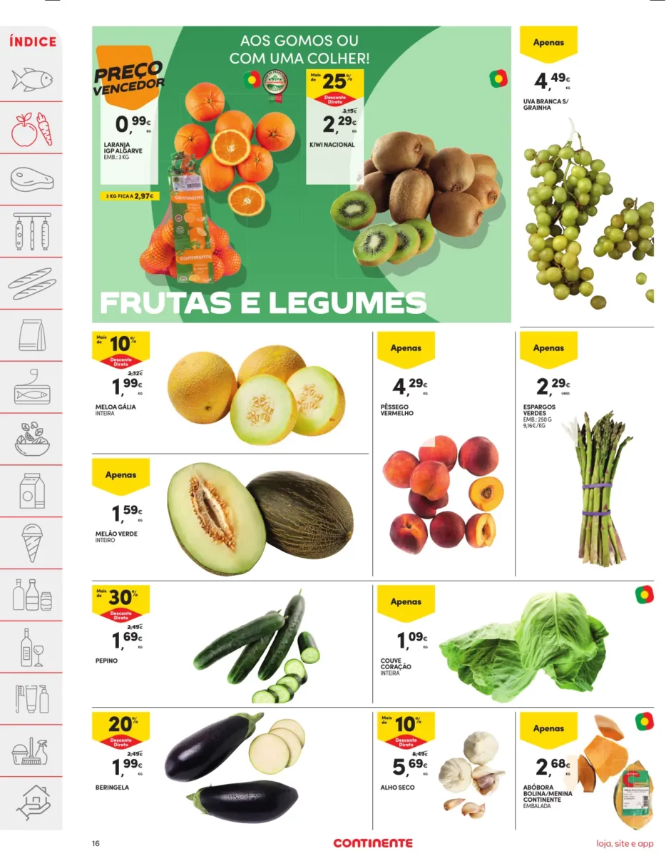 Folheto Continente especial Dia dos Namorados (6 a 12 fevereiro)