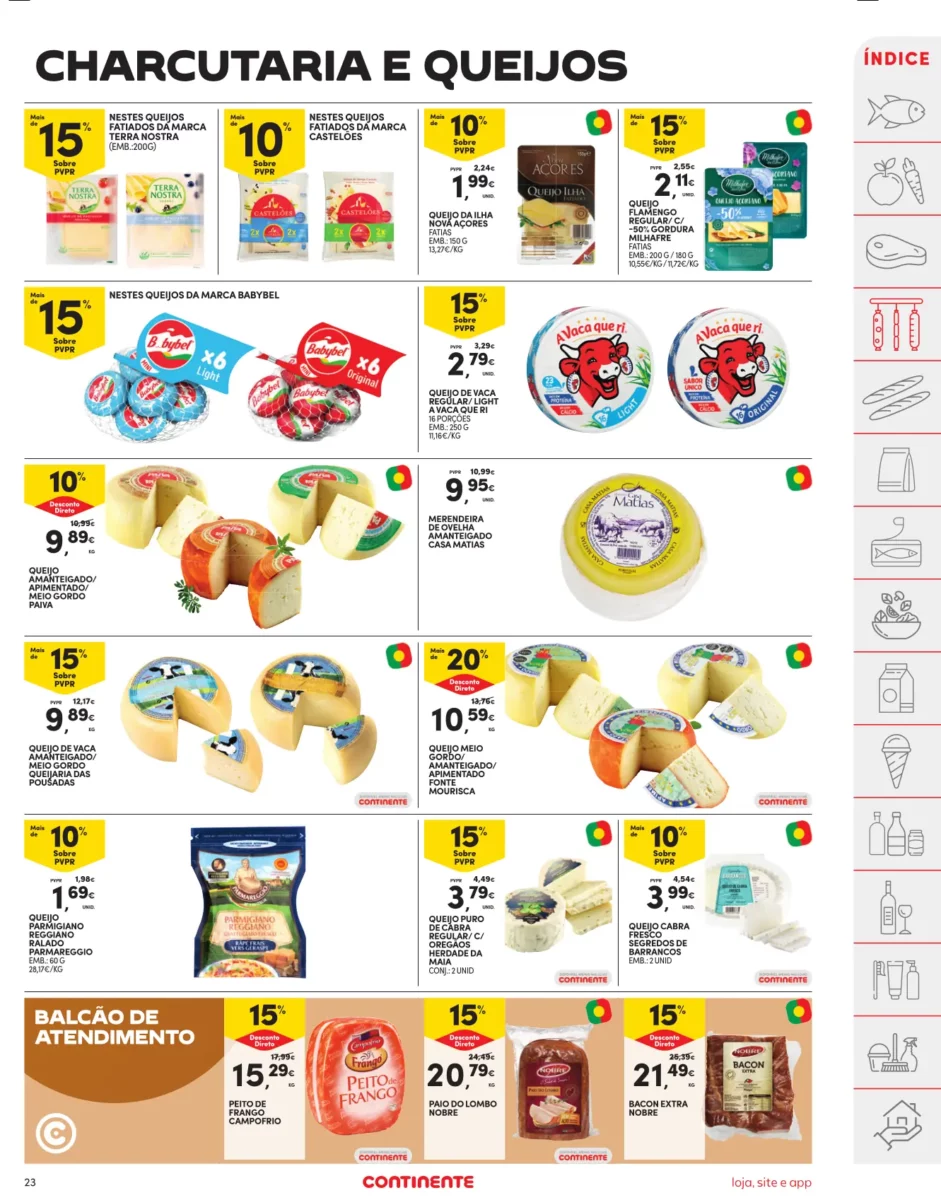 Folheto Continente especial Dia dos Namorados (6 a 12 fevereiro)