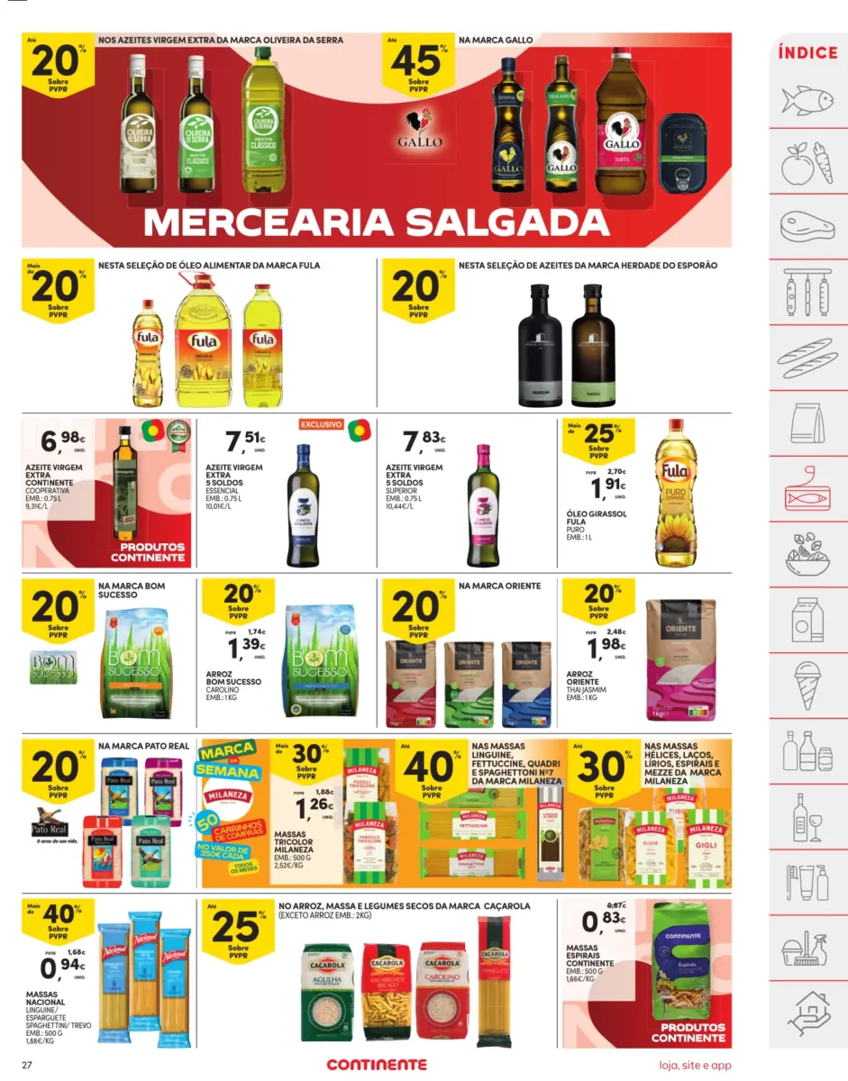 Folheto Continente especial Dia dos Namorados (6 a 12 fevereiro)