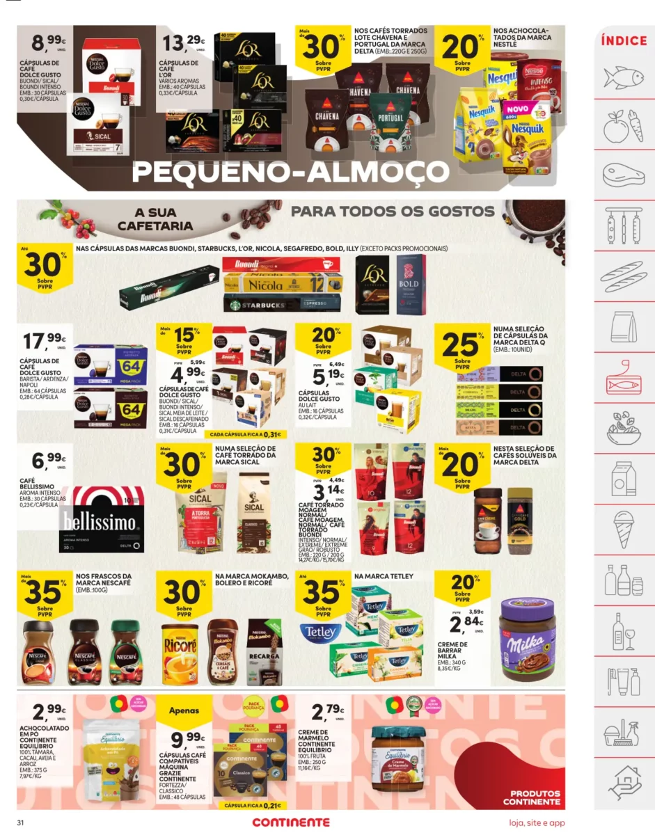 Folheto Continente especial Dia dos Namorados (6 a 12 fevereiro)