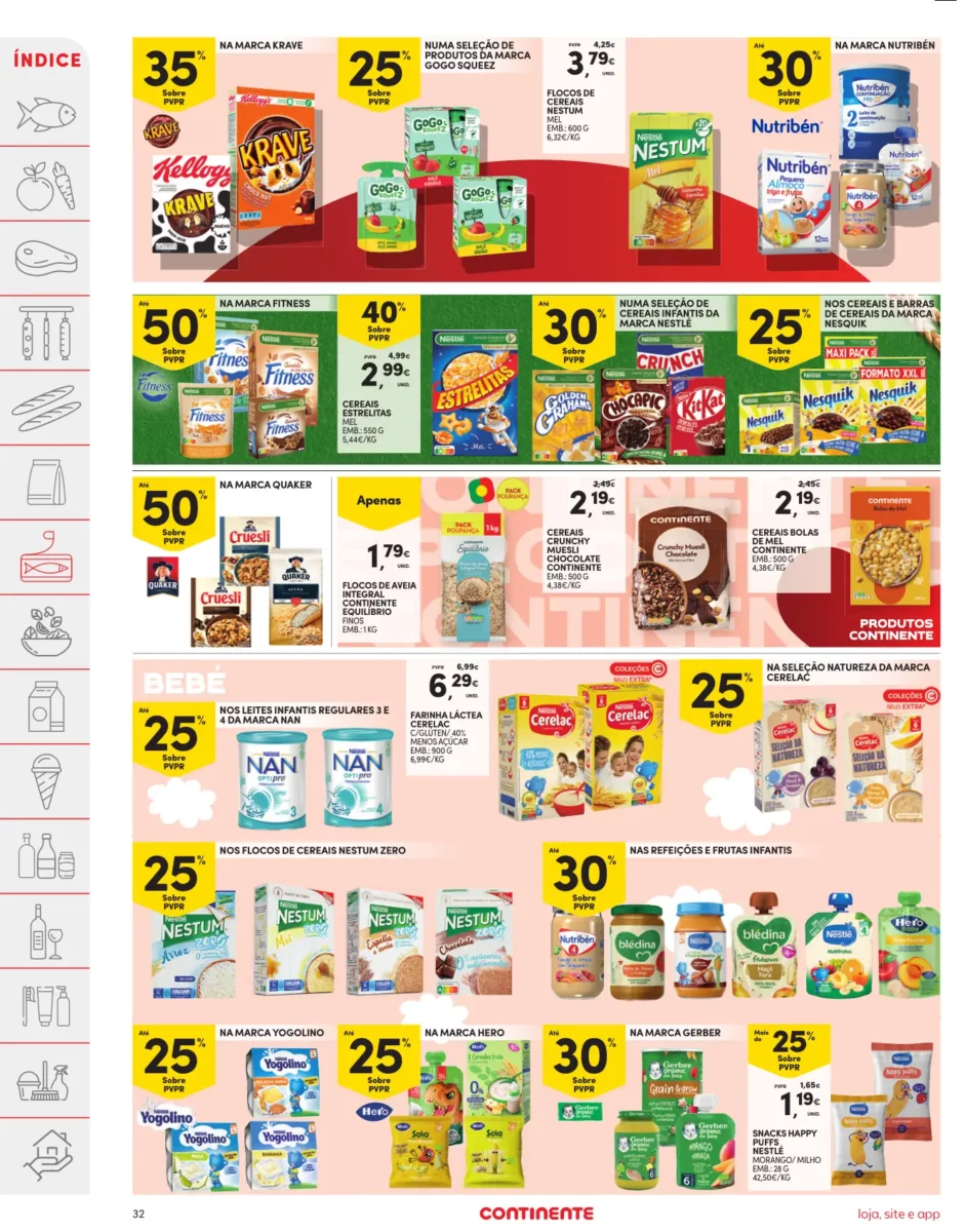 Folheto Continente especial Dia dos Namorados (6 a 12 fevereiro)
