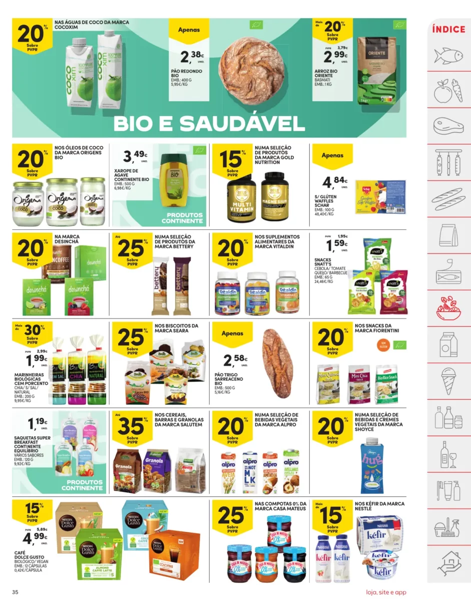 Folheto Continente especial Dia dos Namorados (6 a 12 fevereiro)