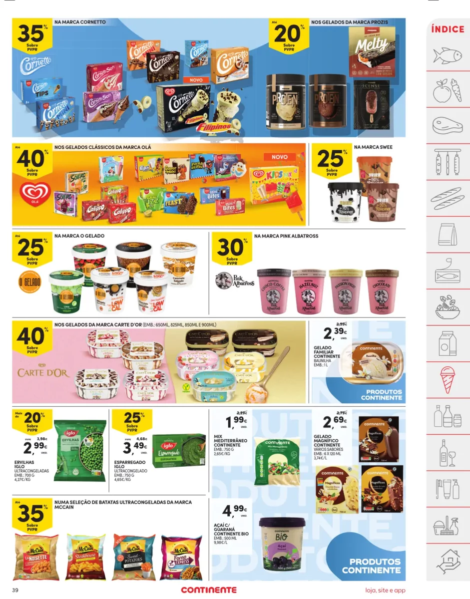 Folheto Continente especial Dia dos Namorados (6 a 12 fevereiro)
