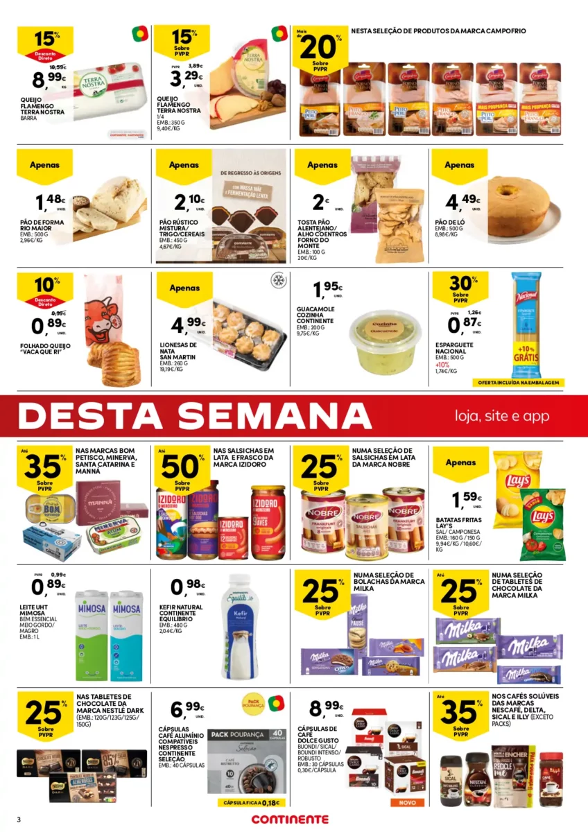 Folheto Continente fim-de-semana (16 a 19 fevereiro)