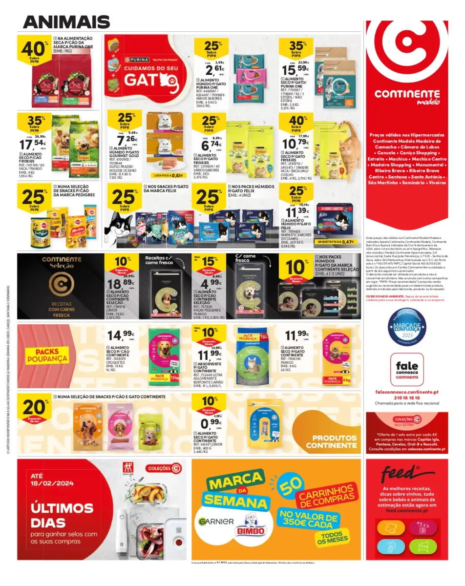 Folheto Continente Madeira (13 a 19 fevereiro)