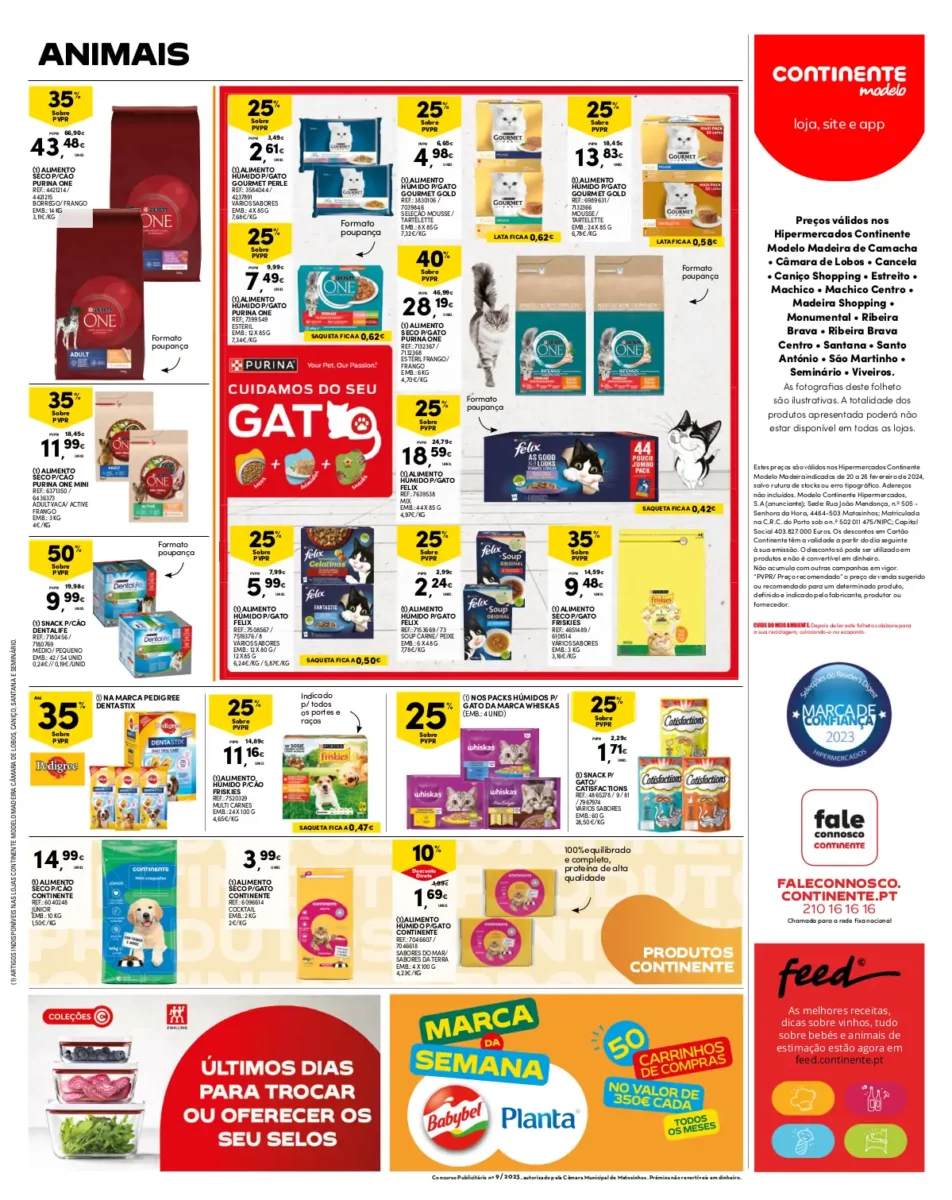 Folheto Continente Madeira (20 a 26 fevereiro)