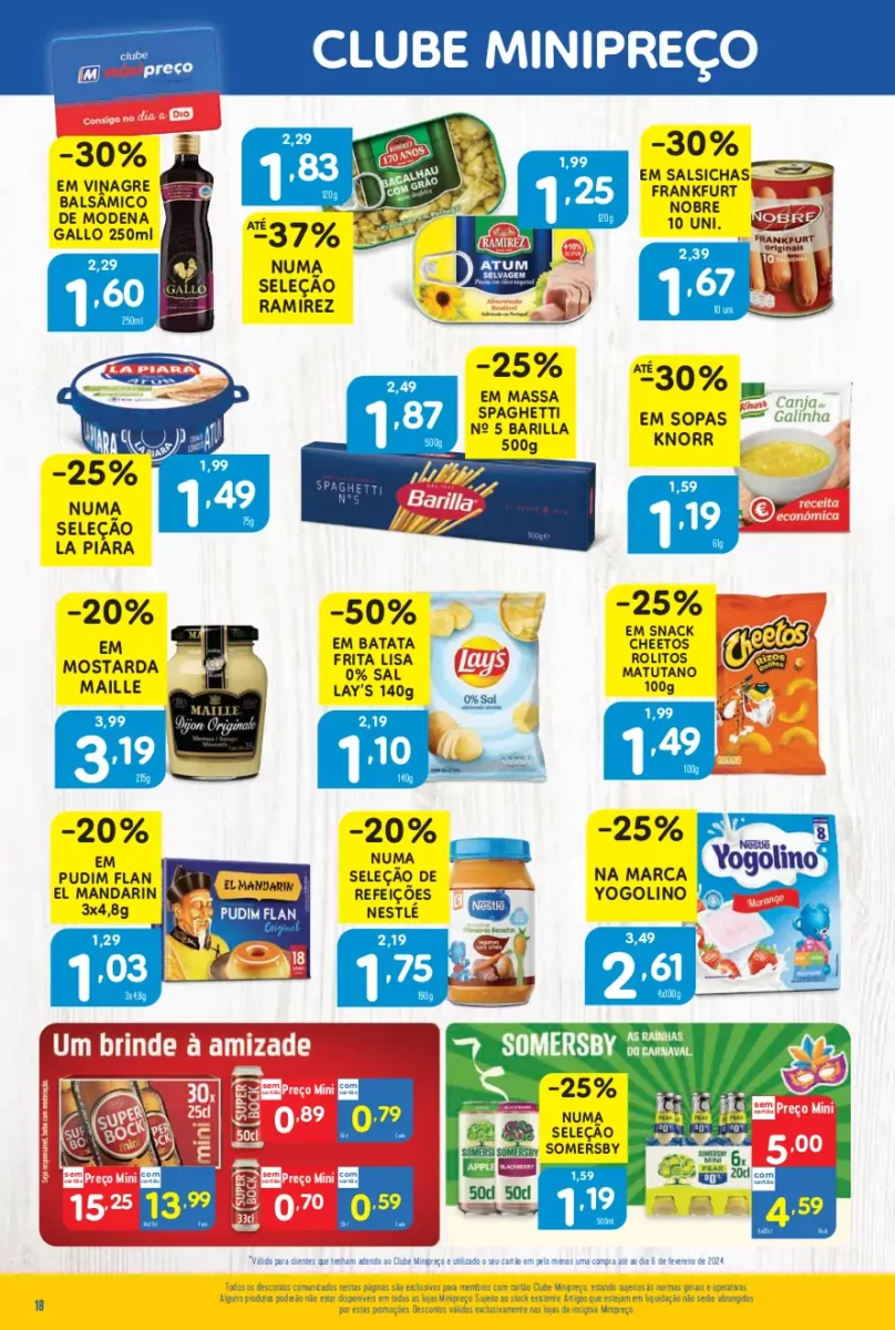 Folheto Minipre&ccedil;o (8 a 14 fevereiro)