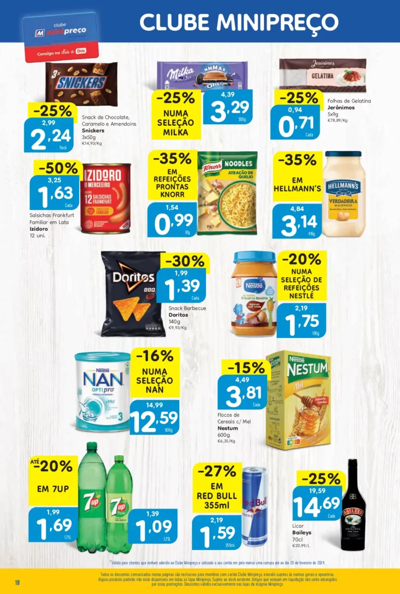 Folheto Minipre&ccedil;o (22 a 28 fevereiro)