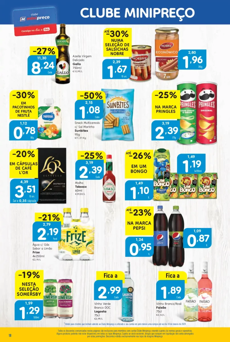 Folheto Minipre&ccedil;o (1 a 7 fevereiro)