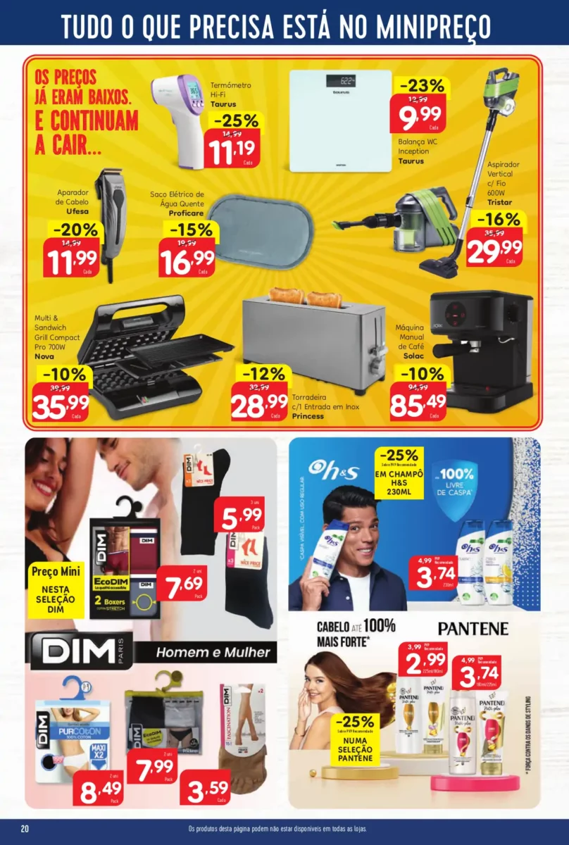 Folheto Minipre&ccedil;o (1 a 7 fevereiro)