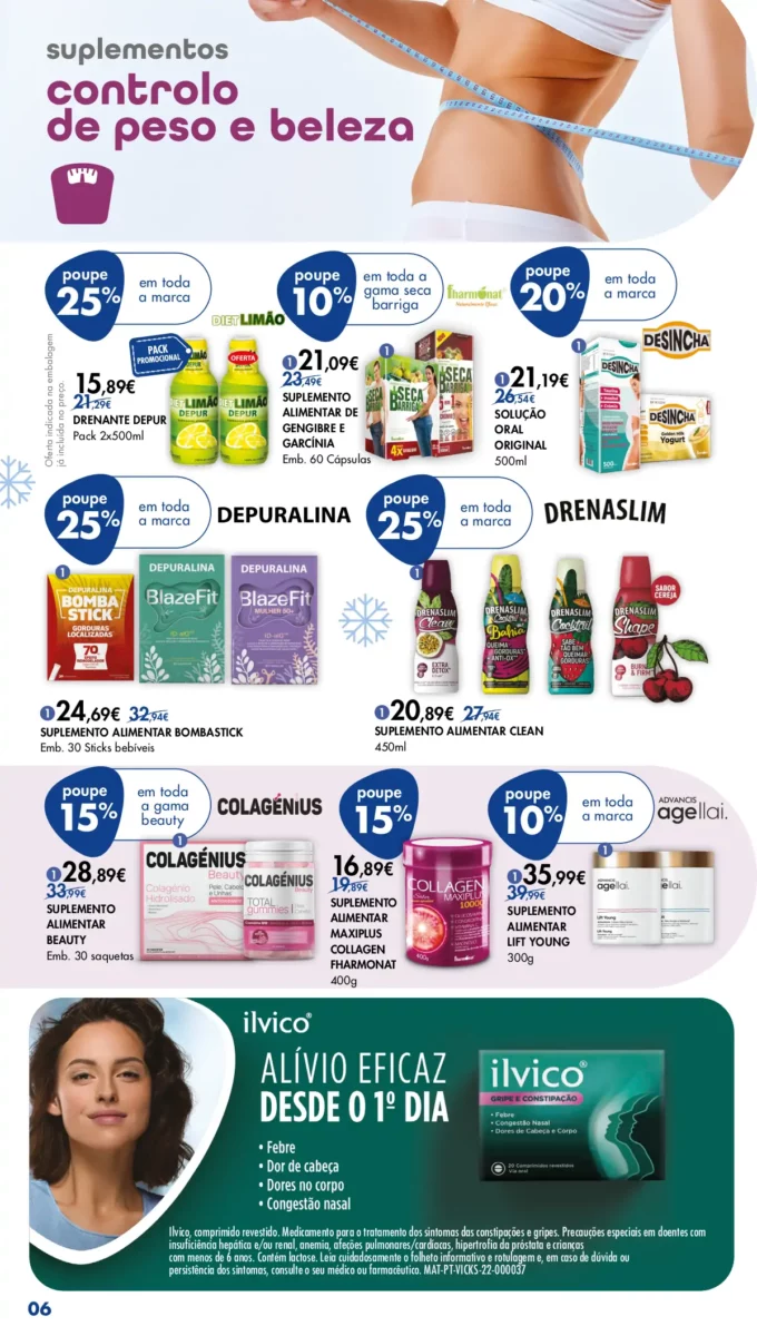 Folheto Pingo Doce lojas Bem-Estar especial Inverno (at&eacute; 4 mar&ccedil;o)