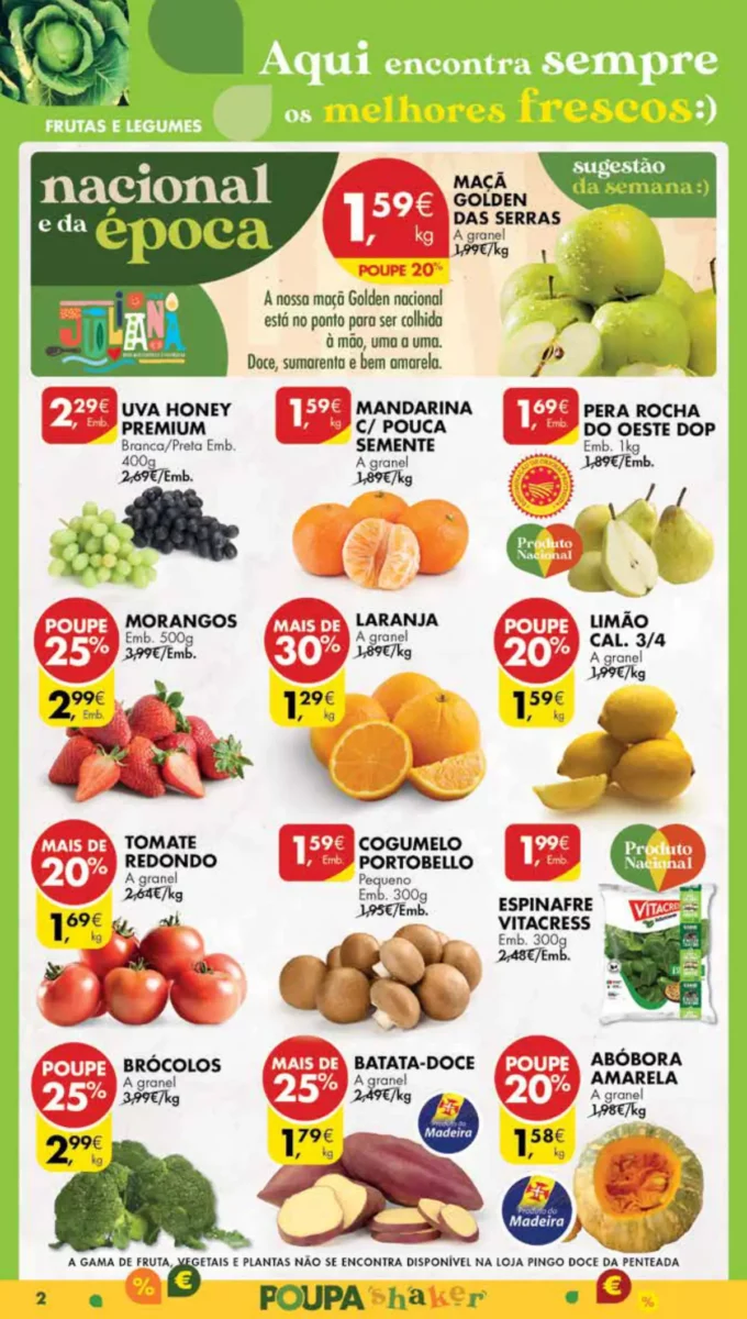 Folheto Pingo Doce Madeira (6 a 12 fevereiro)