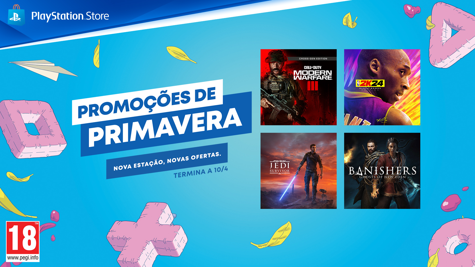 Promo&ccedil;&otilde;es de Primavera j&aacute; chegaram &agrave; PlayStation Store