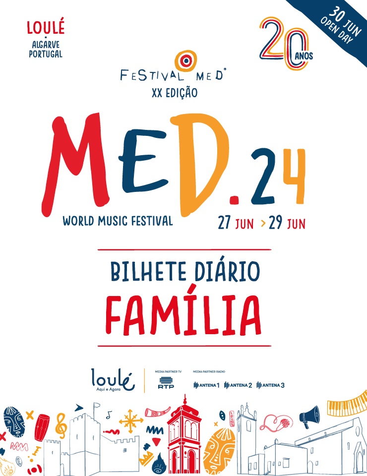 Festival MED 2024 – Bilhete Fam&iacute;lia Di&aacute;rio