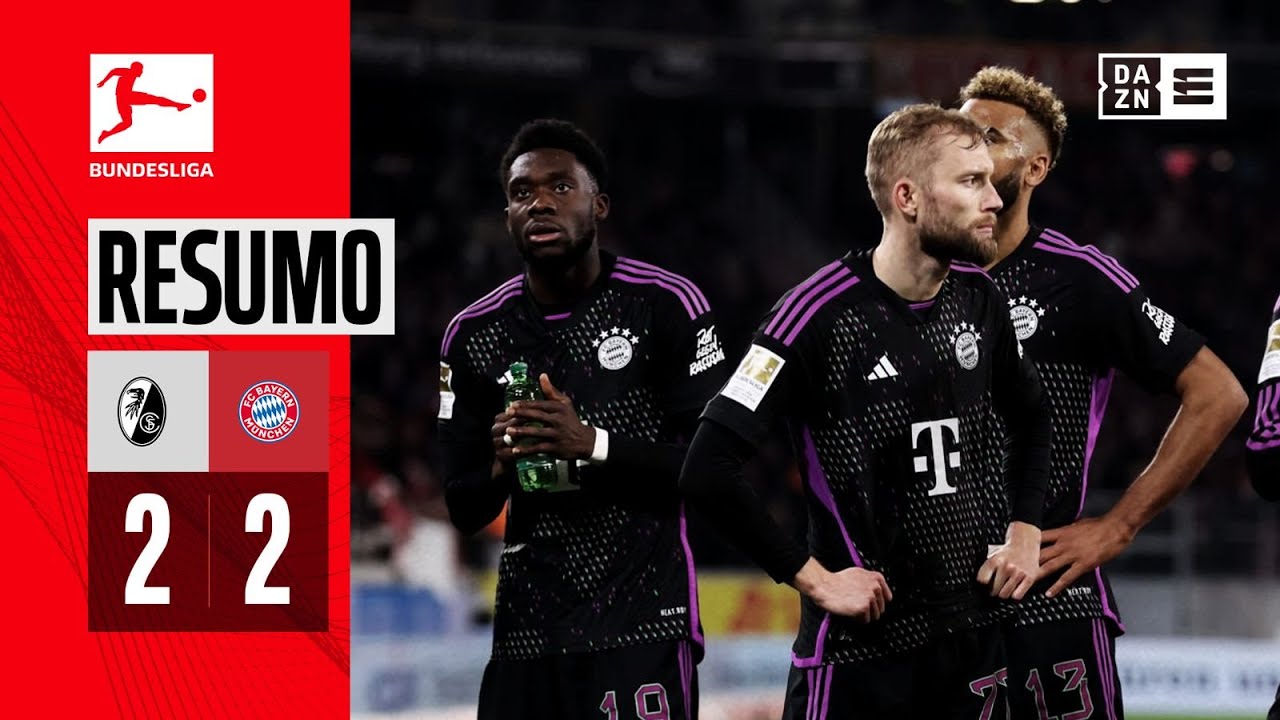 Resumo | Freiburg 2-2 Bayern | Bundesliga 23/24