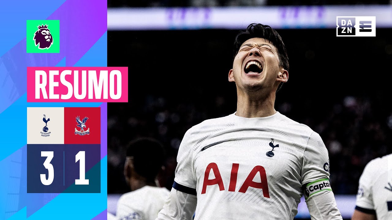 Resumo | Tottenham 3-1 Crystal Palace | Premier League 23/24