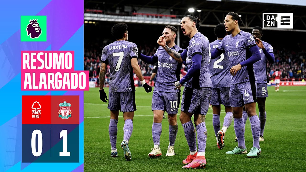 Resumo alargado | Nottm Forest 0-1 Liverpool | Premier League 23/24