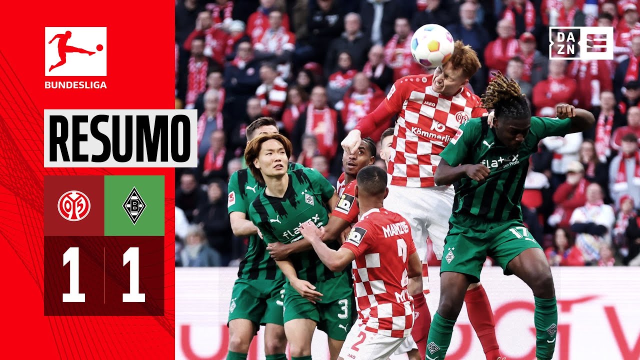 Resumo | Mainz 1-1 Borussia Mönchengladbach | Bundesliga 23/24