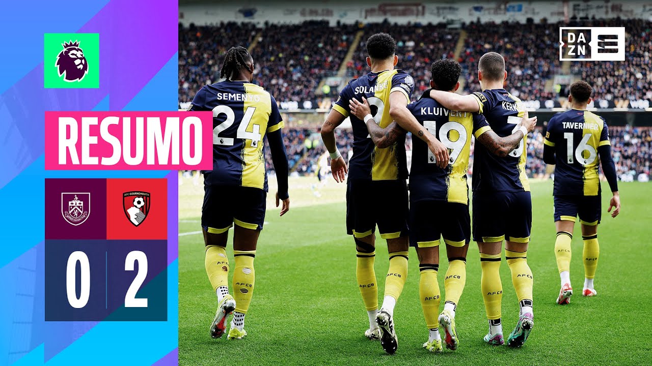 Resumo | Burnley 0-2 Bournemouth | Premier League 23/24