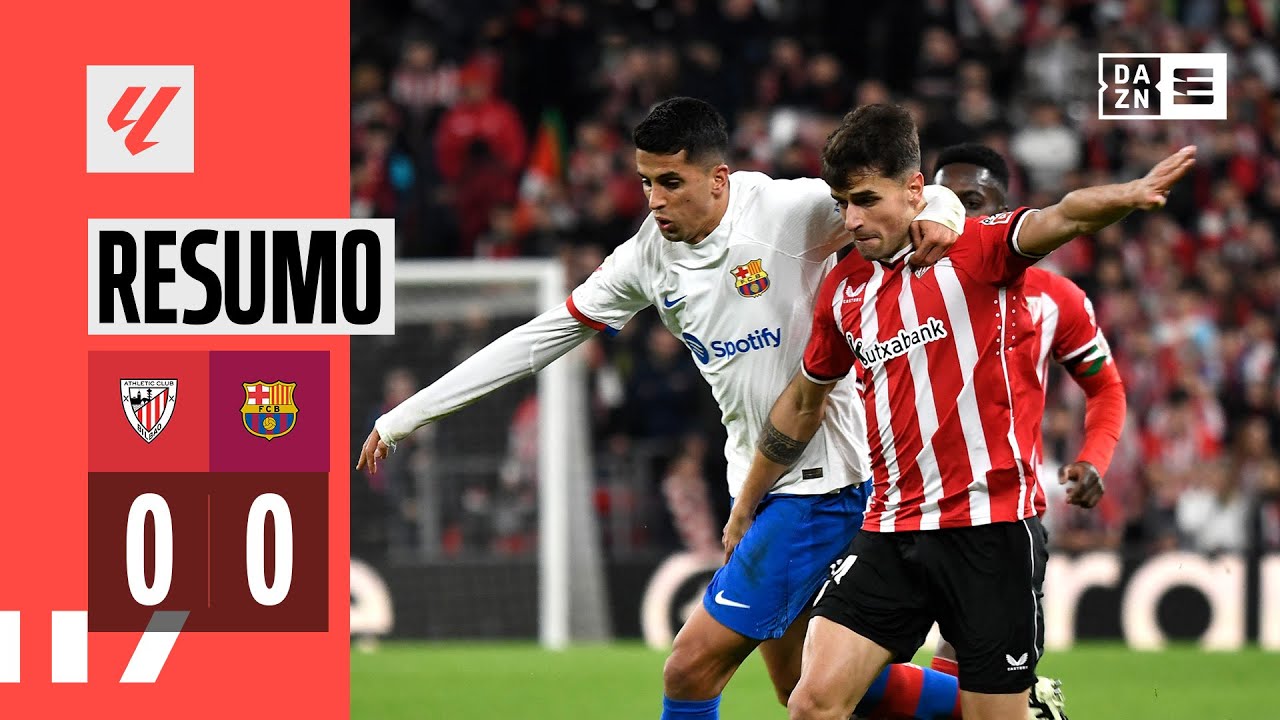 Resumo | Athletic Bilbao 0-0 Barcelona | LaLiga 23/24