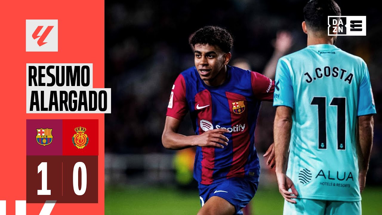 Resumo Alargado | FC Barcelona 1-0 Real Club Deportivo Mallorca | LaLiga 23/24