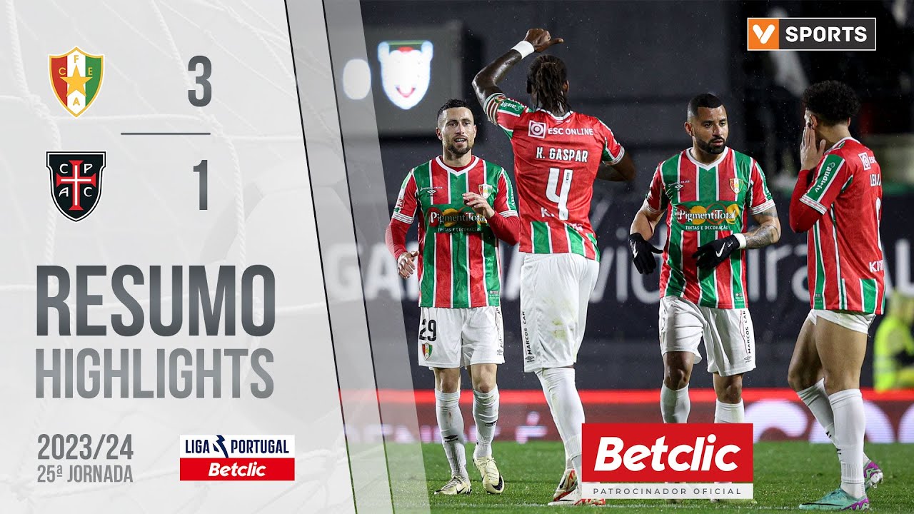 Resumo: Estrela Amadora 3-1 Casa Pia (Liga 23/24 #25)