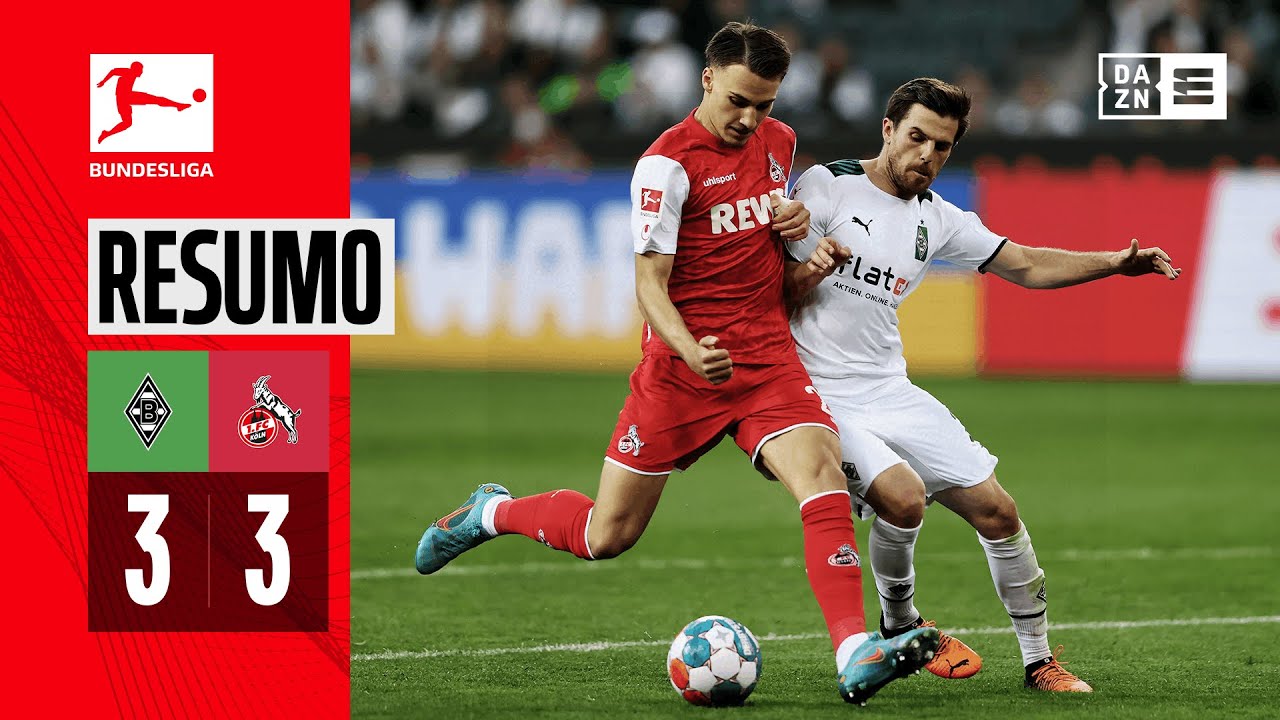 Resumo | Borussia Mönchengladbach 3-3 Koln | Bundesliga 23/24