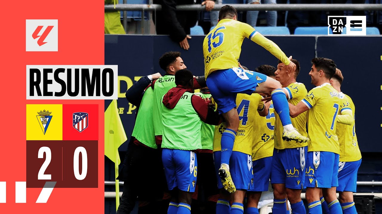 Resumo | C&aacute;diz 2-0 Atletico Madrid | LaLiga 23/24