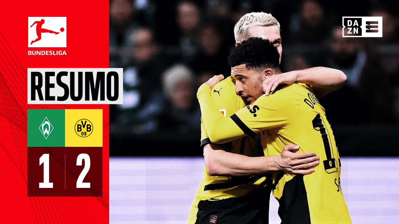 Resumo | Werder Bremen 1-2 Dortmund | Bundesliga 23/24