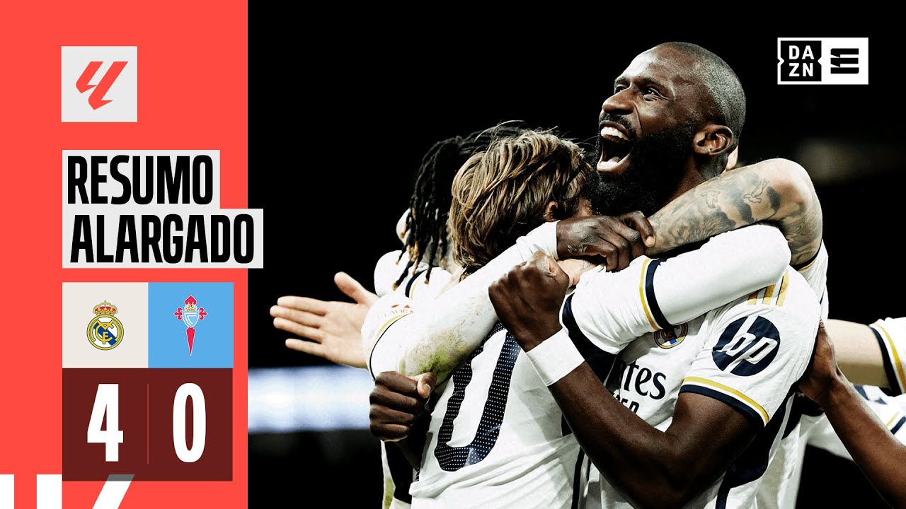 Resumo alargado | Real Madrid 4-0 Celta de Vigo | LaLiga 23/24