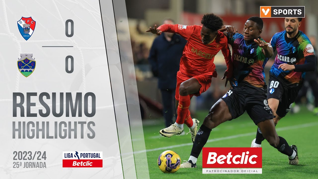 Resumo: Gil Vicente 0-0 Chaves (Liga 23/24 #25)