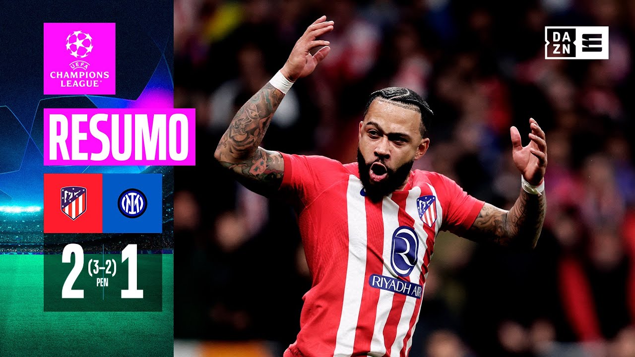 Resumo | Atletico Madrid 2-1 Inter Milan | Champions League 23/24