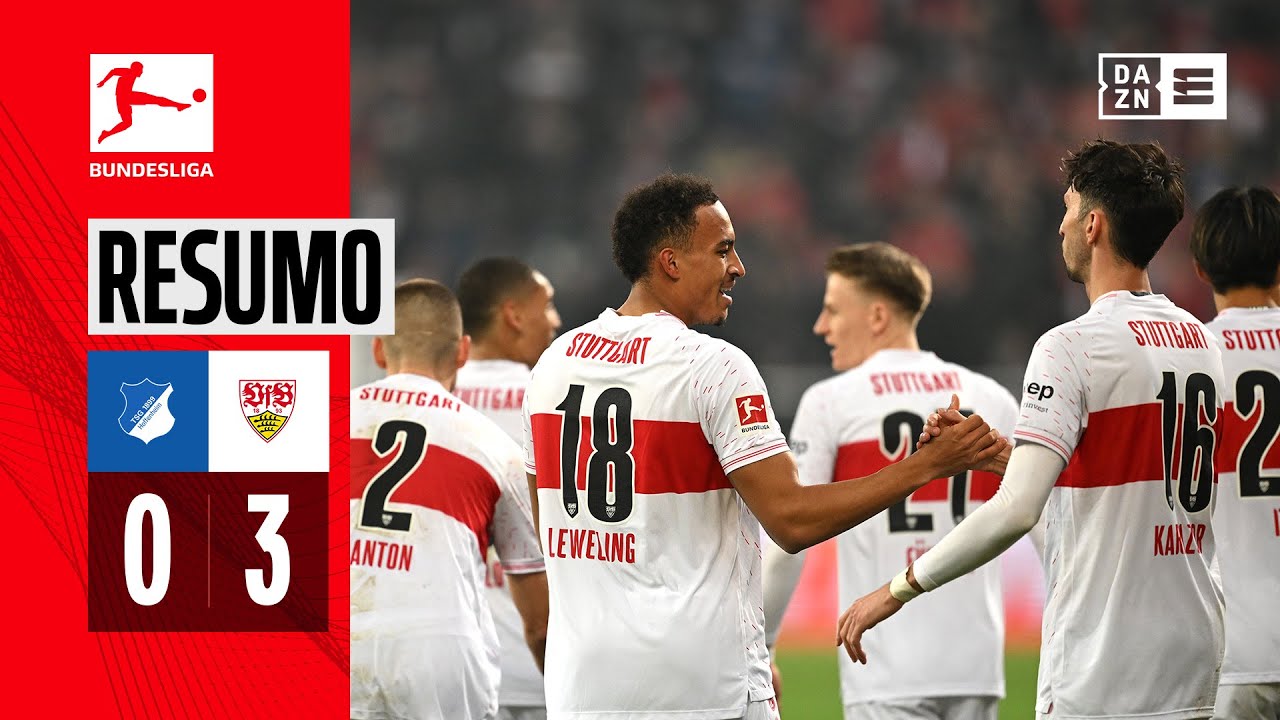 Resumo | Hoffenheim 0-3 Stuttgart | Bundesliga 23/24