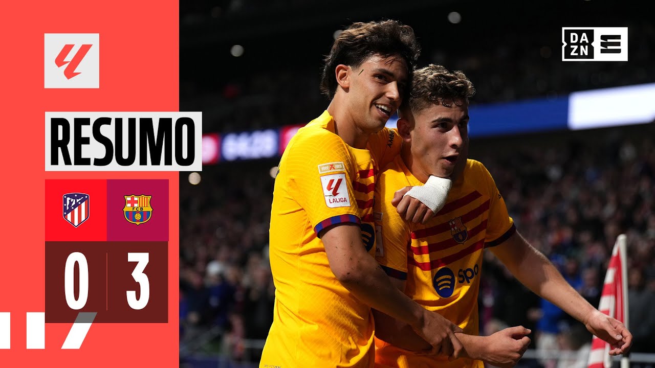 Resumo | Atletico Madrid 0-3 Barcelona | LaLiga 23/24