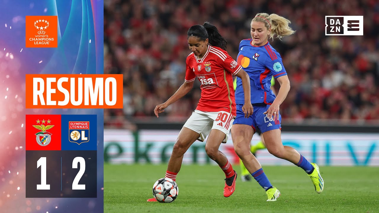 Resumo | SL Benfica 1-2 Lyon | Women’s Champions League