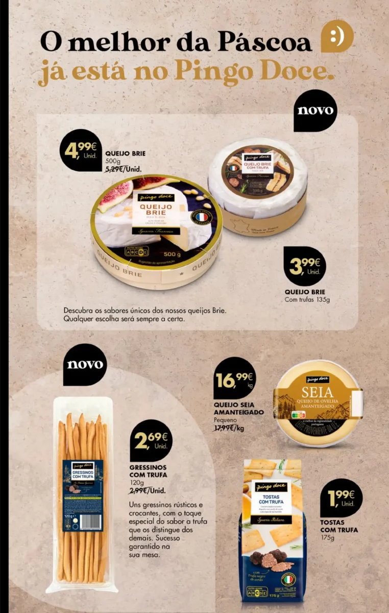 Antevis&atilde;o Folheto Pingo Doce fim-de-semana (22 a 25 mar&ccedil;o)
