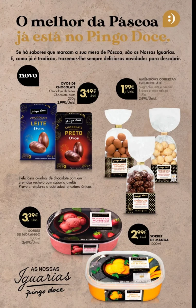 Antevis&atilde;o Folheto Pingo Doce fim-de-semana (22 a 25 mar&ccedil;o)