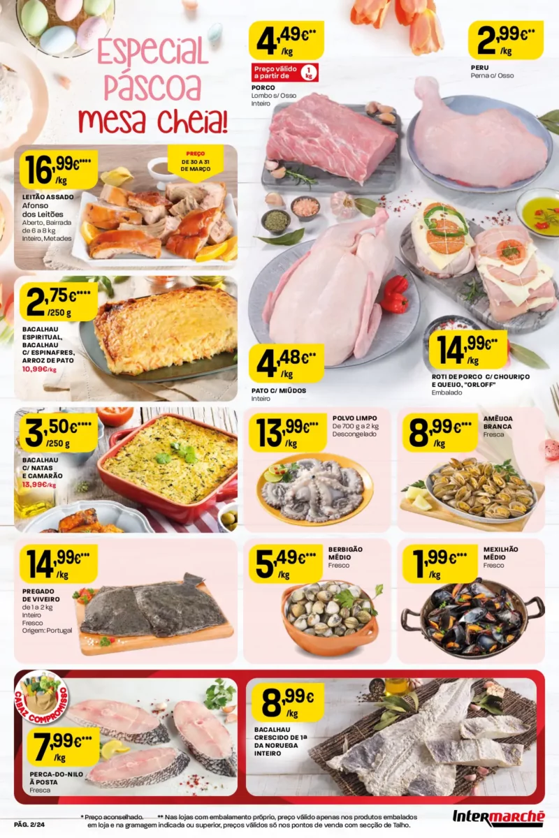 Antevis&atilde;o Folheto Intermarch&eacute; (28 mar&ccedil;o a 3 abril)