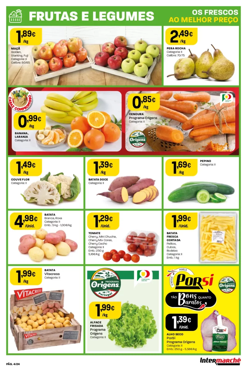 Antevis&atilde;o Folheto Intermarch&eacute; (28 mar&ccedil;o a 3 abril)