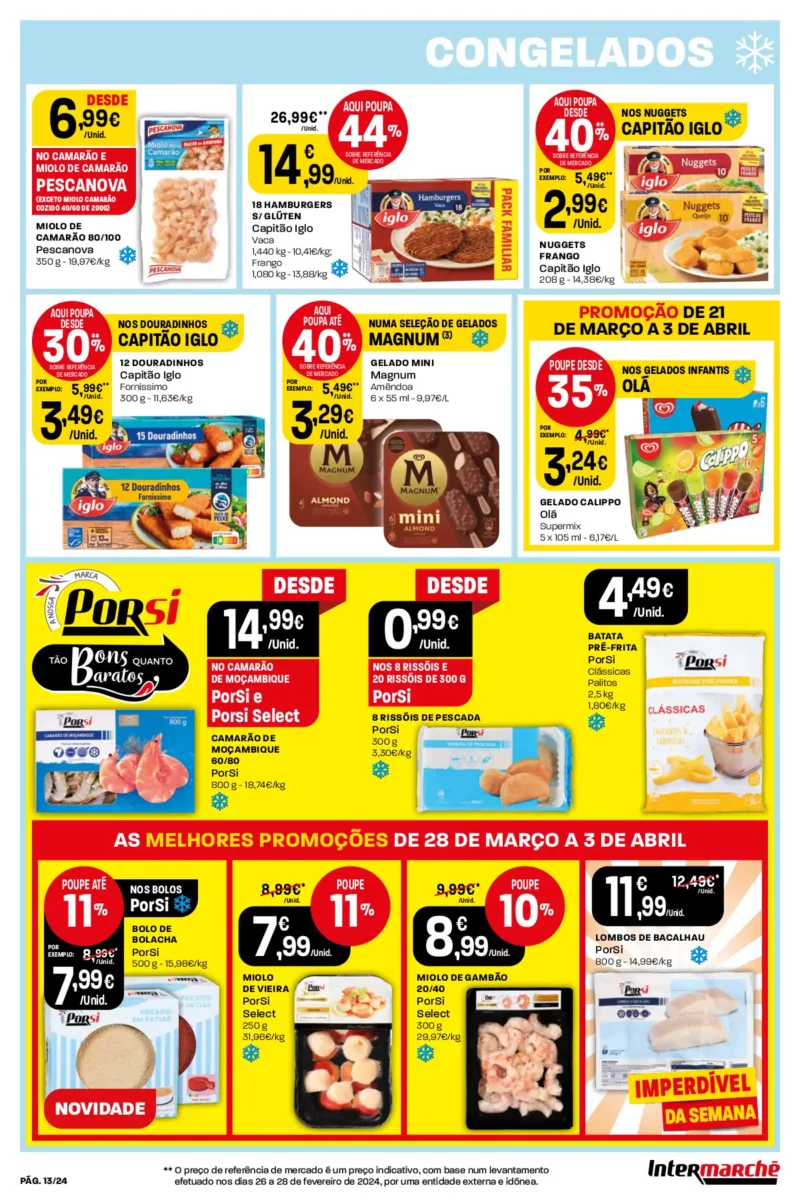 Antevis&atilde;o Folheto Intermarch&eacute; (28 mar&ccedil;o a 3 abril)